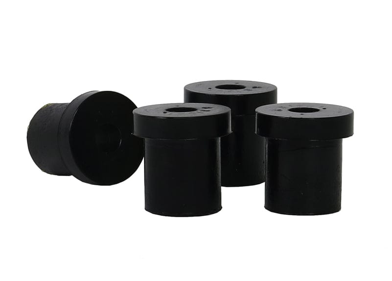 Whiteline 7 x 14 x 20 cm / Suits sedan and coupe models Rear Leaf Spring - Rear Eye Bushing Kit to Suit Mazda 808 FA3 and RX-3 SR