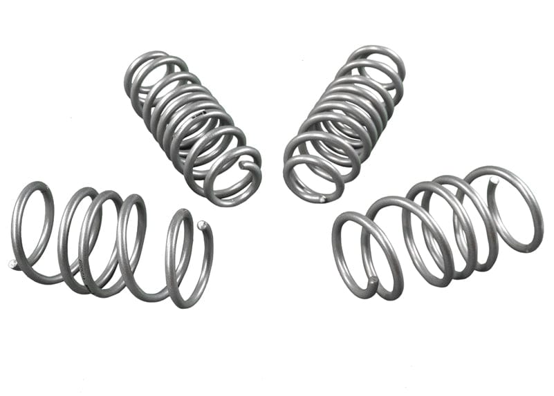 Whiteline Lowers vehicle approximately 20mm front and rear Front and Rear Coil Springs - Lowered to Suit Volkswagen Golf R Mk7, 7. SR