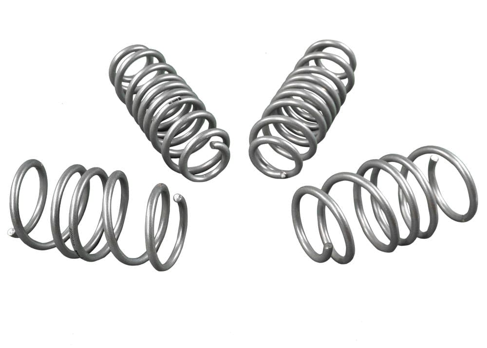 Whiteline Lowers vehicle approximately 25mm front and rear Front and Rear Coil Springs - Lowered to Suit Volkswagen Golf R Mk8 SR