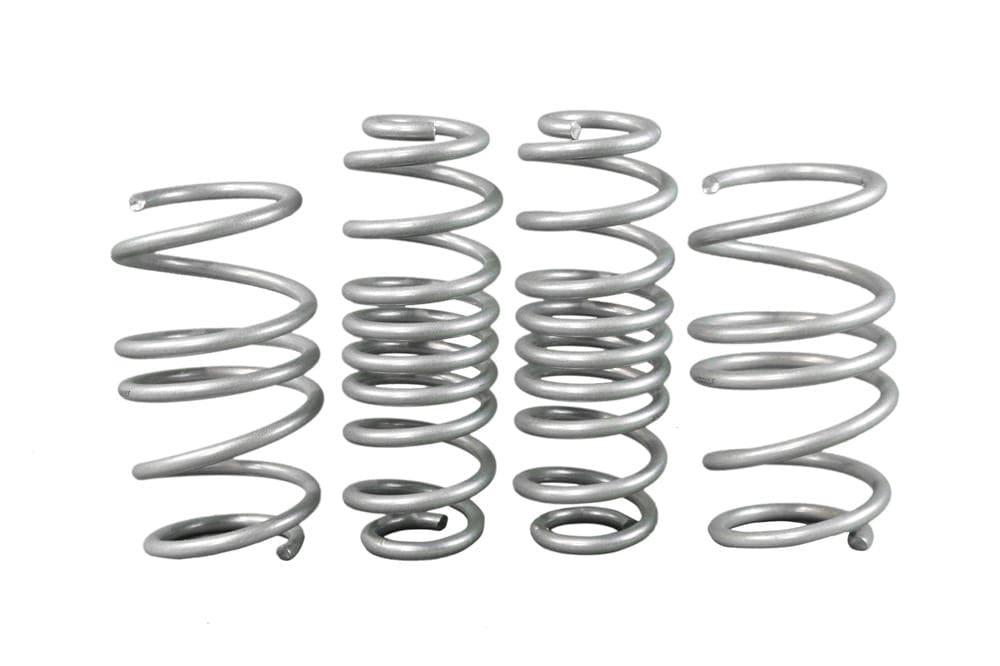 Whiteline Lowers vehicle approximately 25mm front and rear Front and Rear Coil Springs - Lowered to Suit Volkswagen Golf R Mk8 SR
