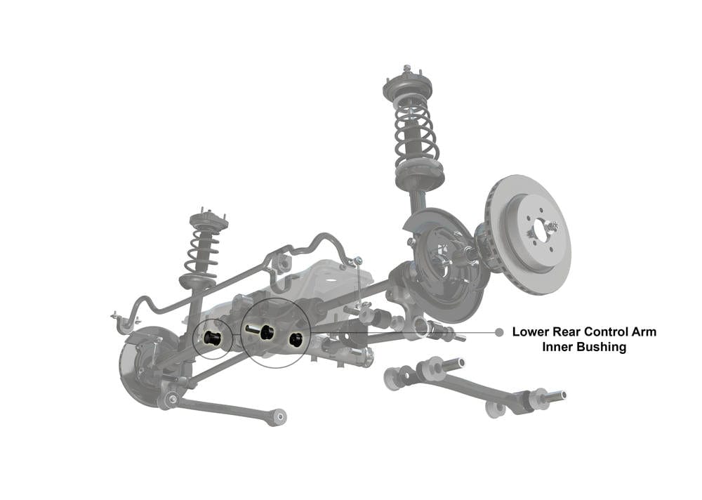 Whiteline Rear Control Arm Lower - Inner Bushing Kit to Suit Mazda MX-5 ND SR