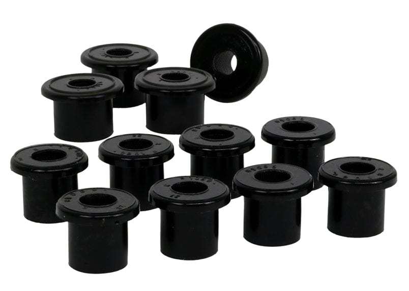 Whiteline Suits 4cyl petrol models Rear Leaf Spring - Bushing Kit to Suit Nissan Nazara D21, D22 2wd SR