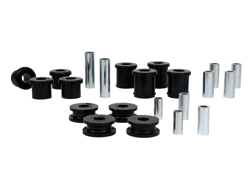 Whiteline Suits models with strut rod to chassis bushing with 46mm L crush tube Front Control Arm/Strut Rod - Bushing Kit to Suit Nissan Navara D22 2wd SR