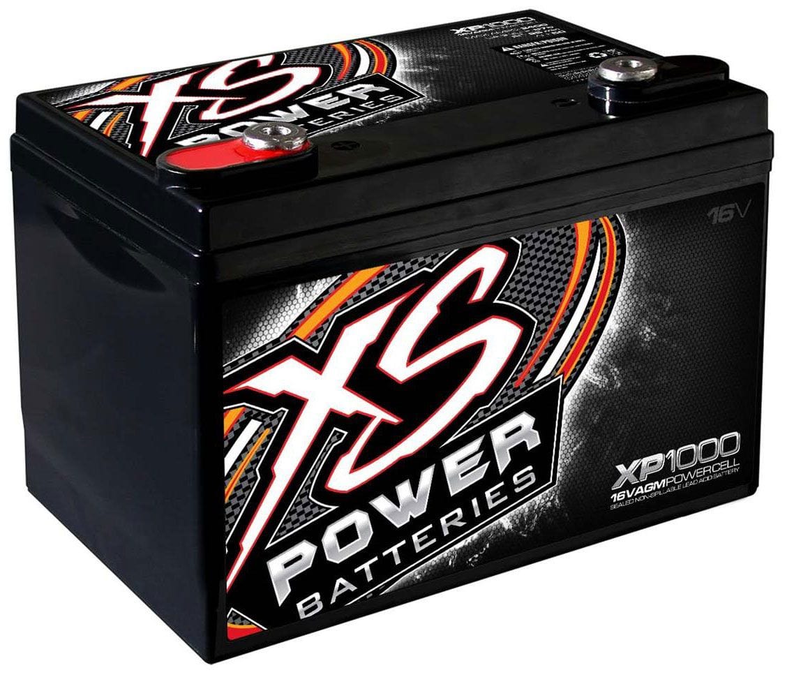 XS POWER 2,400 Max Amps, 675CA XS Power XP1000 16 Volt AGM Battery XSXP1000 SR
