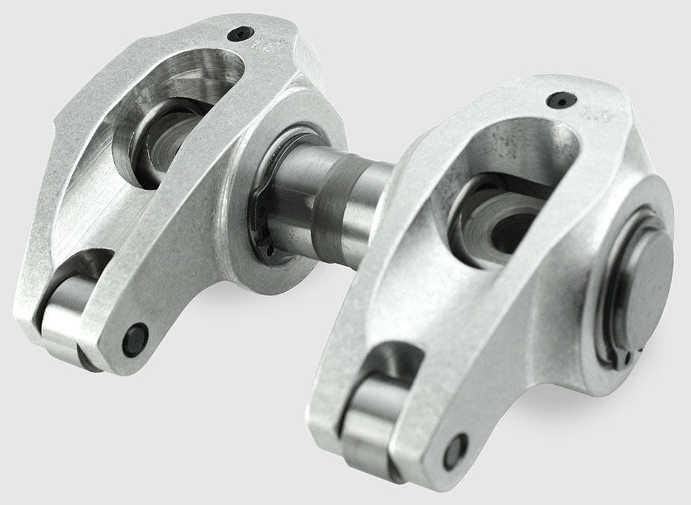 YT Suit GM LS Series LS3/L92/L98 6.2L Yella Terra Ultralite Roller Rocker (Pair) 1.8 Ratio (8mm Mount, Shaft Bolt-On Adjustable) Y SR