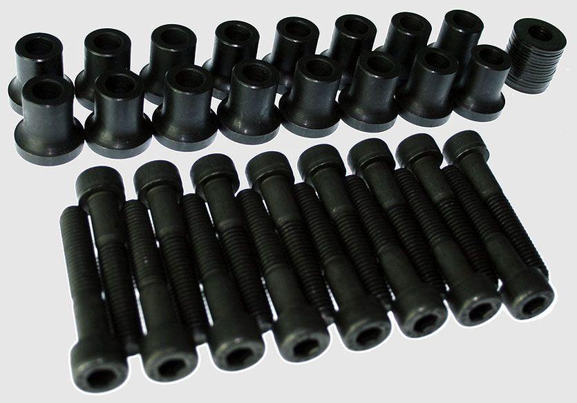 YT Suit GM LS Series LS3/L92/L98 6.2L Yella Terra Ultralite Roller Rocker Set 1.8 Ratio (8mm Mount, Shaft Bolt-On Adjustable) YT66 SR