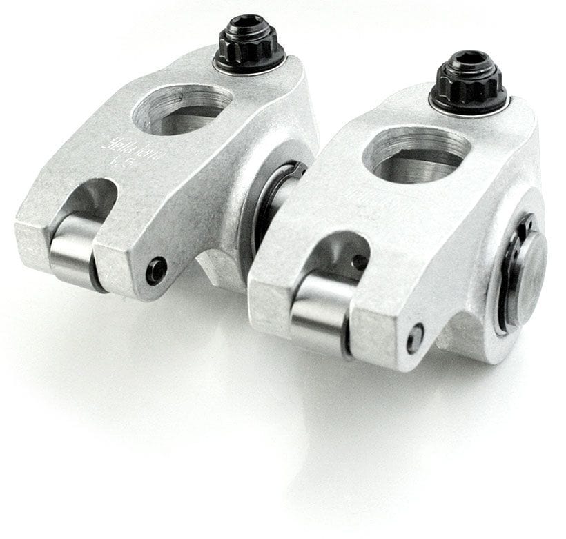 YT Suit Holden 5.0 Litre EFI V8 Yella Terra Platinum Roller Rocker (Pair) 1.65 Ratio (7/16" Mount, Twin Shaft Adjustable) YT SR