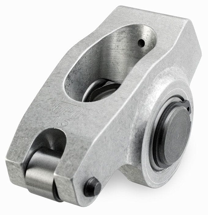 YT Suit S/B Chev with Dart II and Iron Eagle Heads Yella Terra Roller Rocker Single 1.6 Ratio (7/16" Stud Mount) YT5002-1 SR
