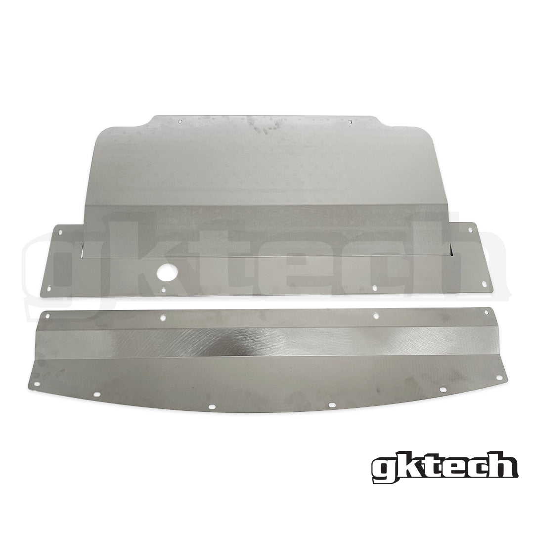 GKTech Z33 350Z, V35 Under engine bash plate, bumper retainer (Z33BASH)