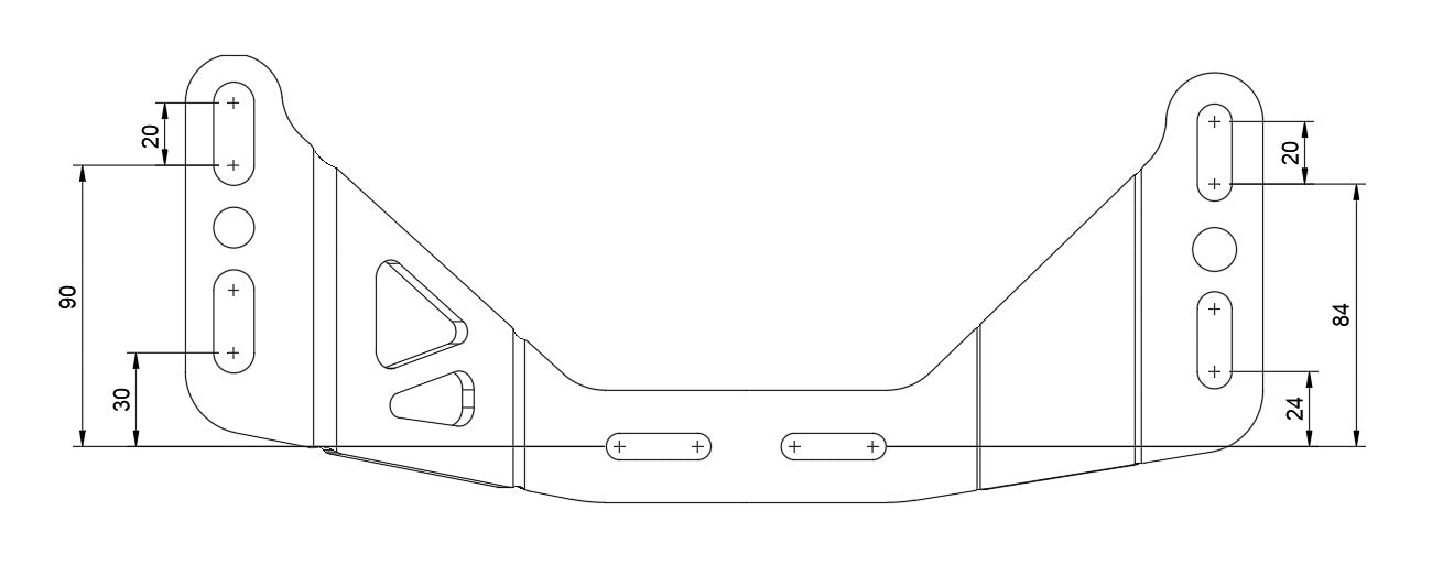 Z33 350z/Z34 370z gearbox cross member for S-Chassis