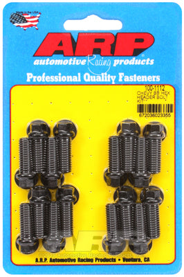 ARP fasteners Exhaust Header Bolt Kit, Hex Head Black Oxide AR100-1112