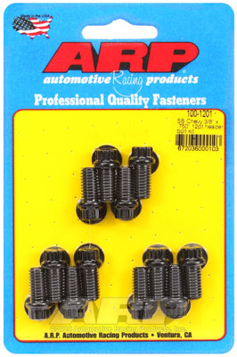 ARP fasteners Exhaust Header Bolt Kit, 12-Point Black Oxide AR100-1201