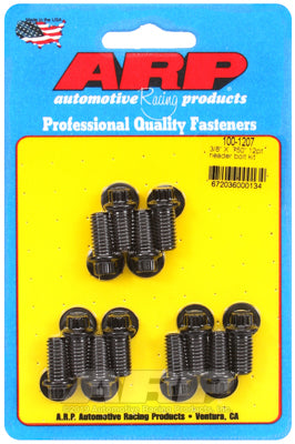 ARP fasteners Exhaust Header Bolt Kit, 12-Point Black Oxide AR100-1207