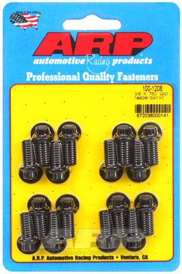 ARP fasteners Exhaust Header Bolt Kit, 12-Point Black Oxide AR100-1208