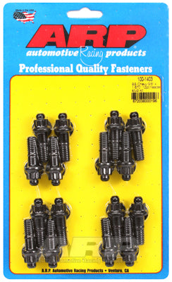 ARP fasteners Exhaust Header Stud Kit, 12-Point Nut Black Oxide AR100-1403