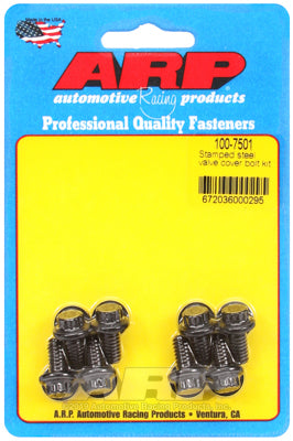 ARP fasteners Valve Cover Bolt Kit, 12-Point Head Black Oxide AR100-7501