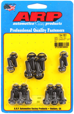 ARP fasteners Oil Pan Bolt Kit, 12-Point Black Oxide AR134-1801