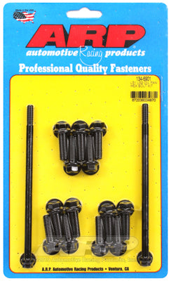 ARP fasteners Oil Pan Bolt Set, Hex Head Black Oxide AR134-6901