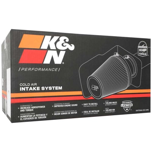 K&N K&N 69 Series Typhoon Air Intake Kit - Silver KN69-5312TS