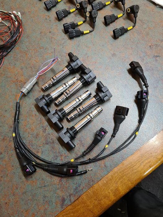 1JZ 2JZ VAG Coil Kit upgrade with loom