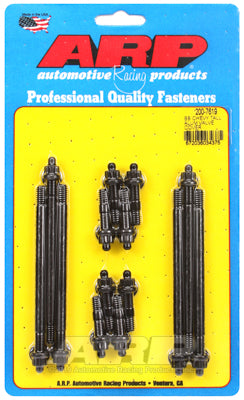 ARP fasteners Valve Cover Stud Kit, 12-Point Nut Black Oxide AR200-7619