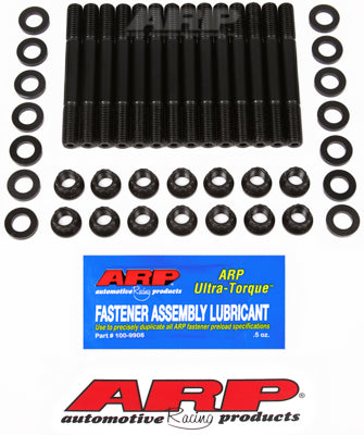 ARP fasteners Main Stud Kit, 2-Bolt Main 12-Point Nut AR202-5406