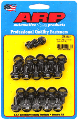 ARP fasteners Oil Pan Bolt Kit, Hex Head Black Oxide AR235-1802