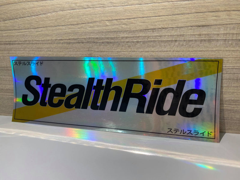 Stealth Ride Holographic Slap - Japanese Gold Slash
