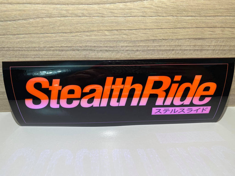 Stealth Ride Holographic Slap - PEACH FLIP