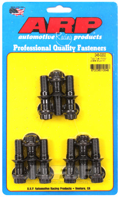 ARP fasteners Bellhousing Stud Kit, 12-Point Nut Black Oxide AR245-0202