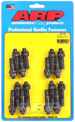 ARP fasteners Exhaust Header Stud Kit, 12-Point Black Oxide AR245-1301