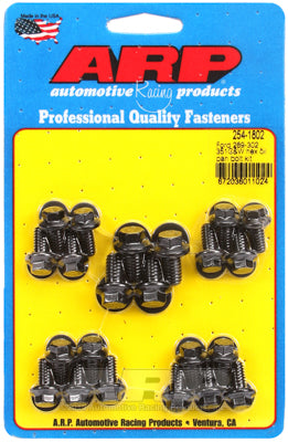 ARP fasteners Oil Pan Bolt Kit, Hex Head Black Oxide AR254-1802