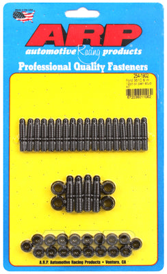 ARP fasteners Oil Pan Stud Kit, 12-Point Nut Black Oxide AR254-1902