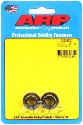 ARP fasteners 12-Point Nut, Chrome Moly Black Oxide AR300-8327