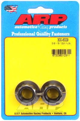 ARP fasteners 12-Point Nut, Chrome Moly Black Oxide AR300-8329