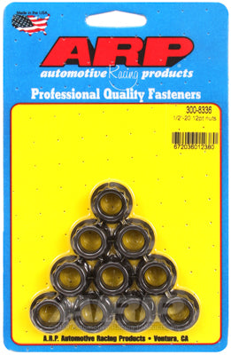 ARP fasteners 12-Point Nut, Chrome Moly Black Oxide AR300-8336