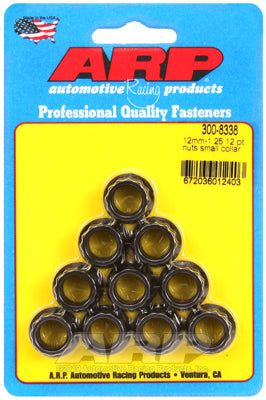 ARP fasteners 12-Point Nut, Chrome Moly Black Oxide AR300-8338