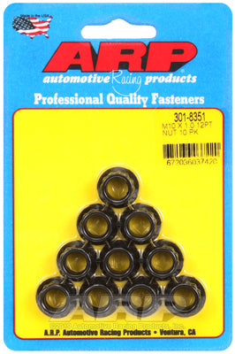 ARP fasteners 12-Point Nut, Chrome Moly Black Oxide AR301-8351