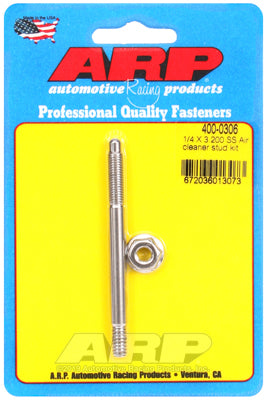 CLEARANCE ARP fasteners S/S Air Cleaner Stud Kit AR400-0306