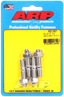 ARP fasteners Carburettor Stud Kit, Hex Nut S/S AR400-2401