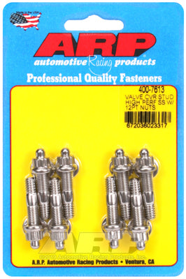 ARP fasteners Valve Cover Stud Kit, 12-Point Nut S/S AR400-7613