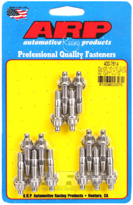 ARP fasteners Valve Cover Stud Kit, 12-Point Nut S/S AR400-7614