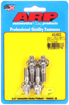 ARP fasteners Accessory Stud Kit, 12-Point Nut S/S AR400-8002