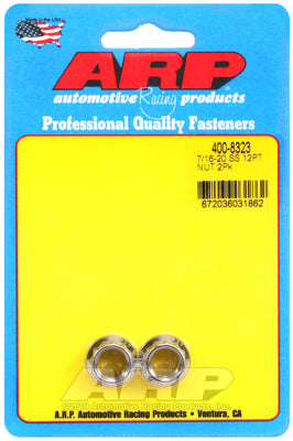 ARP fasteners 12-Point Nut, Polished S/S AR400-8323