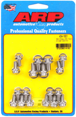 ARP fasteners Oil Pan Bolt Kit, 12-Point S/S AR434-1801