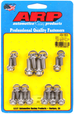 ARP fasteners Oil Pan Bolt Kit, 12-Point S/S AR434-1803