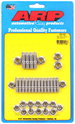 ARP fasteners Oil Pan Stud Kit, Hex Nut S/S AR434-1901