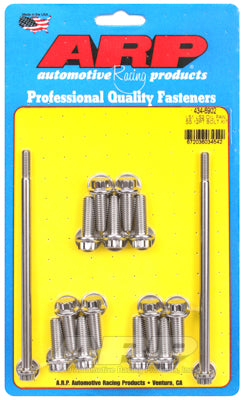 ARP fasteners Oil Pan Bolt Kit, 12-Point S/S AR434-6902