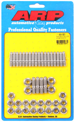 ARP fasteners Oil Pan Stud Kit, Hex Nut S/S AR454-1901