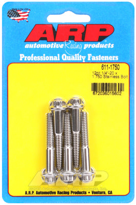 ARP fasteners 5-Pack Bolt Kit, 12-Point Head S/S AR611-1750